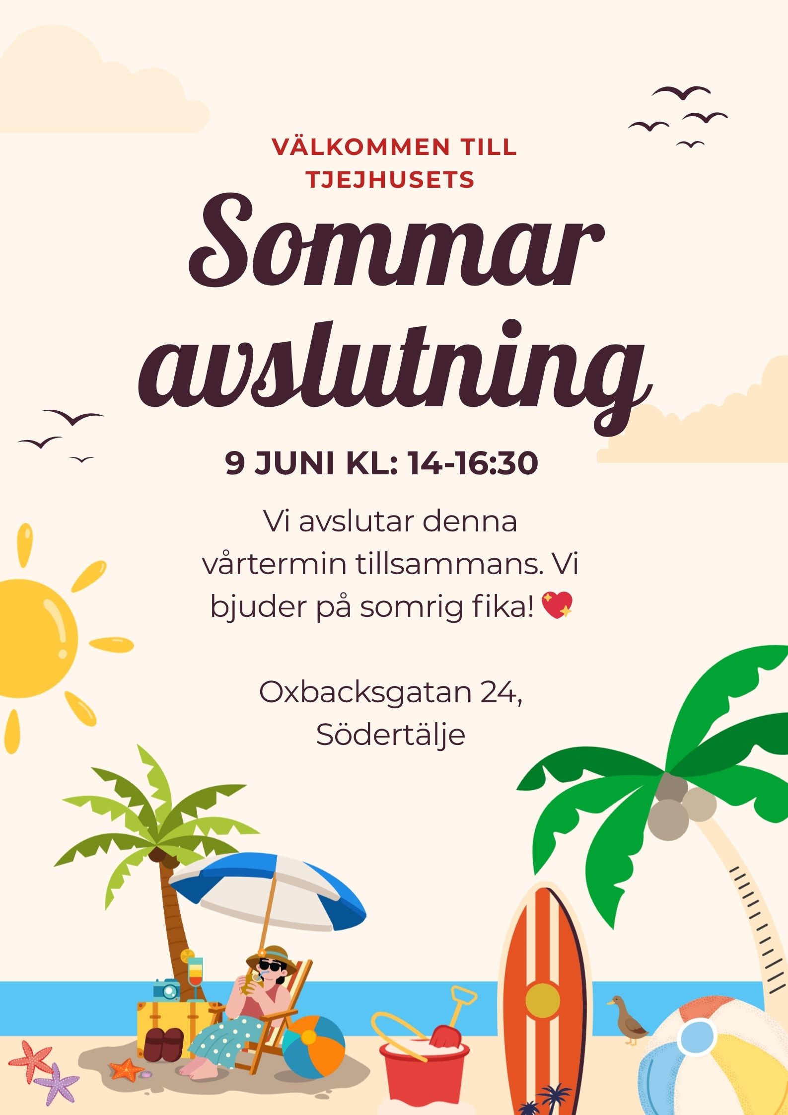 Sommaravslutning på Tjejhuset! 💖🌸